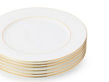 Load image into Gallery viewer, The Allingham Gold Tableware Collection – Set of 6 Dinner Plates in Fine Bone China