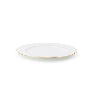The Allingham Gold Tableware Collection – Set of 6 Salad Plates in Fine Bone China